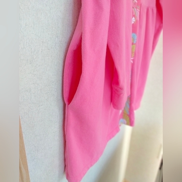 BedHead 100% Cotton Robe Pink and Floral M  Loungewear - Picture 5 of 10